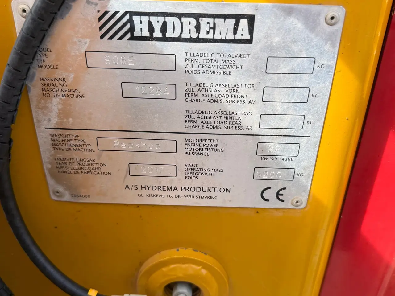 Billede 20 - Hydrema 906E Flot brugt rendegraver med Engcon rotortilt, centralsmøring mm