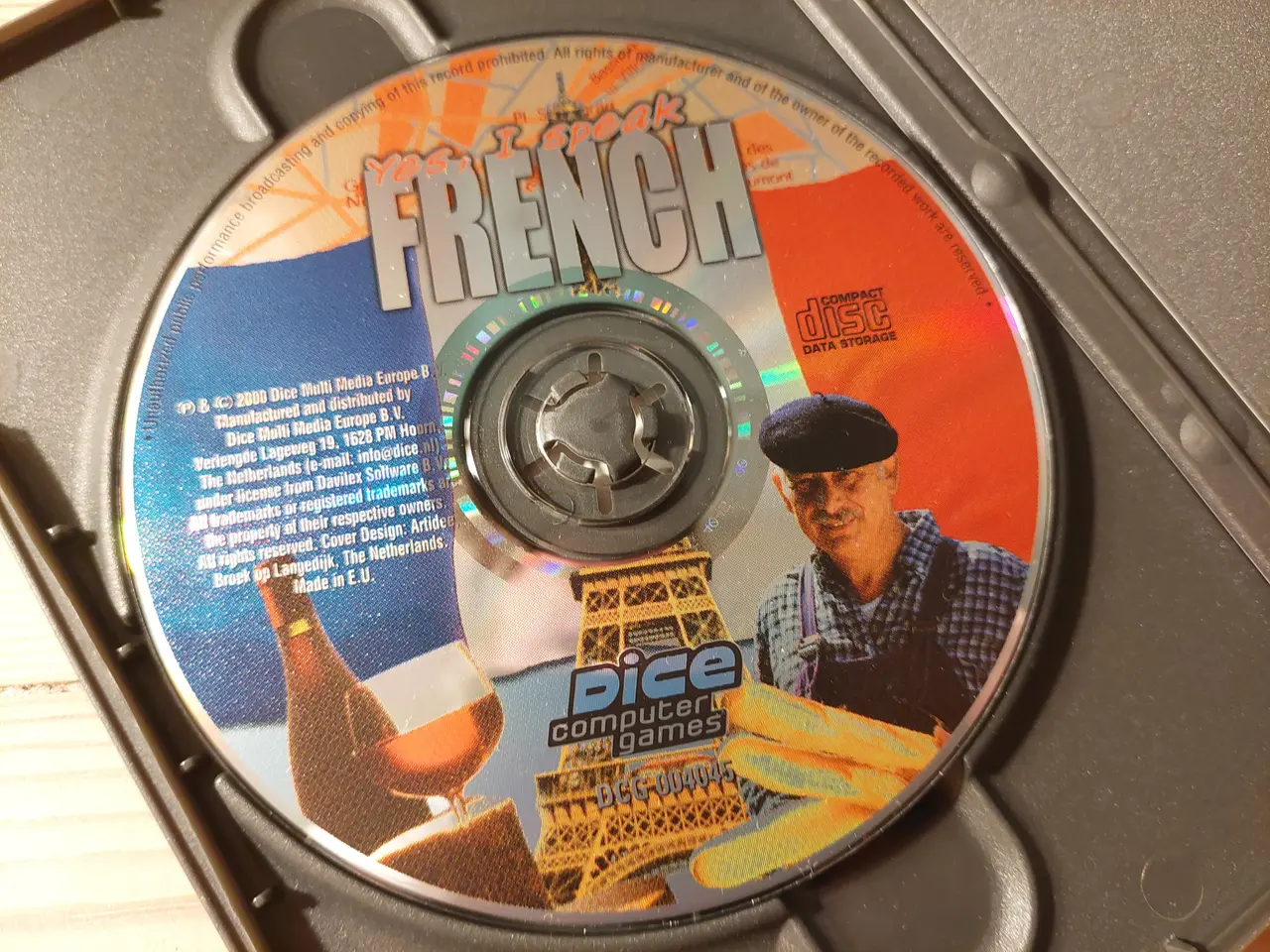 Billede 6 - Vintage "Yes, I speak french" (PC)
