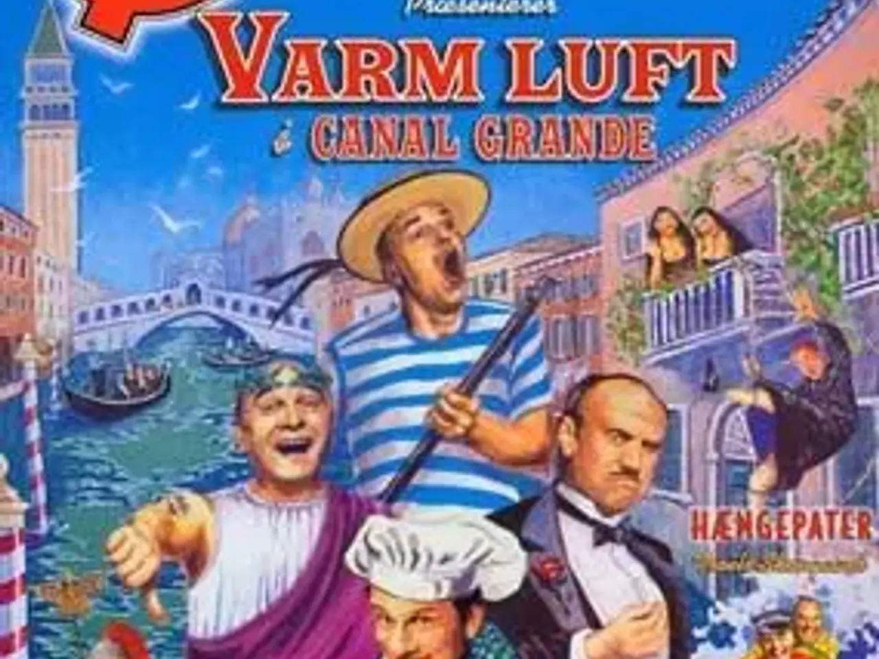 Billede 1 - ØRKENENS SØNNER ;Varm luft i Canal Grand
