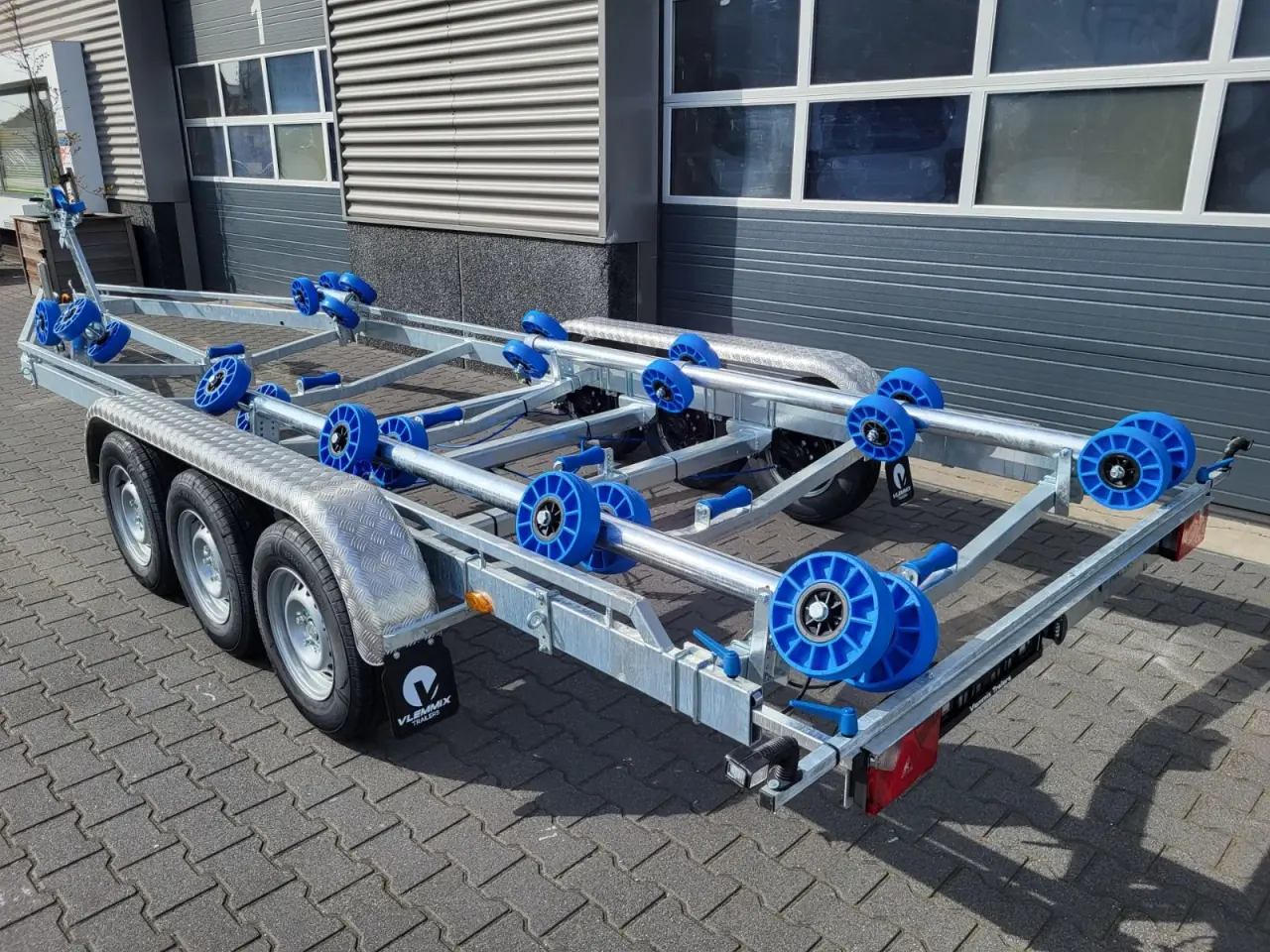 Billede 2 - Vlemmix Bådtrailer 840x250 3500 TR3 Flex-Roll