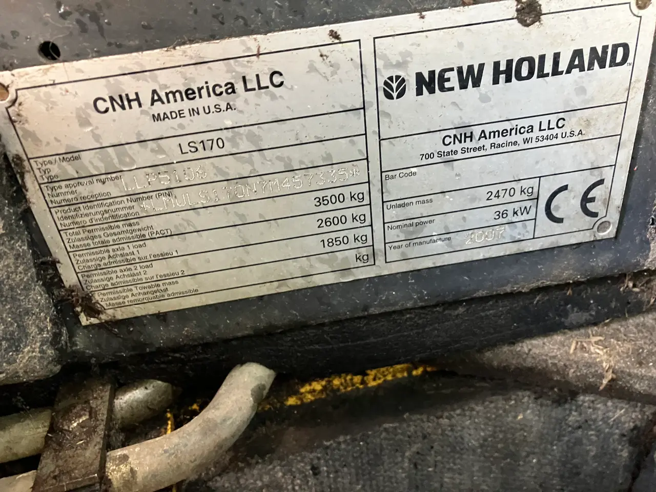 Billede 13 - New Holland LS170 Kun 1600 Timer