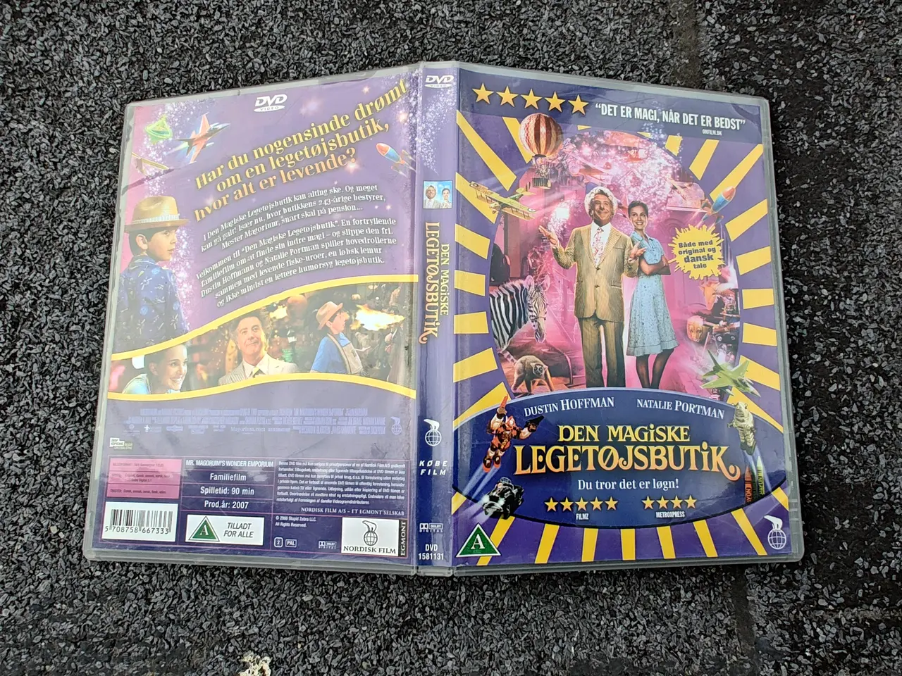 Billede 1 - Den magiske legetøjsbutik DVD