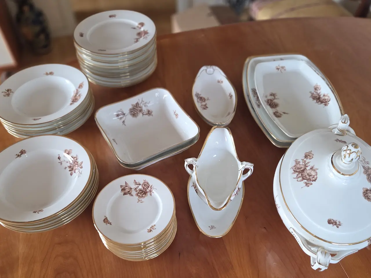 Billede 3 - Vintage spisestel Hutschenreuther Hohenberg Bavari