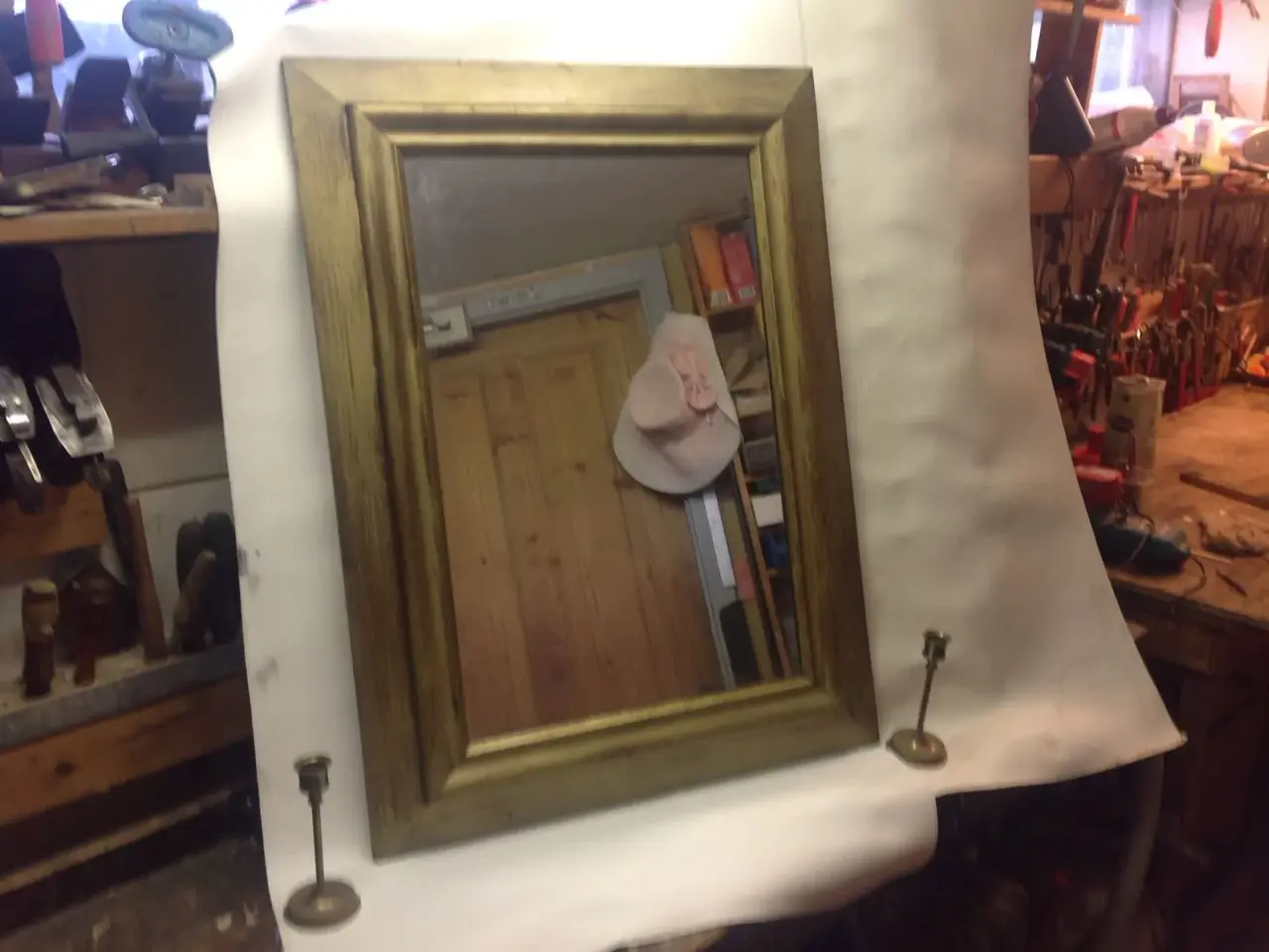 Billede 5 - Spejl 80 x 12o Med træramme