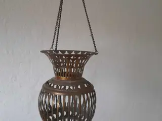 Røgelseslampe i messing