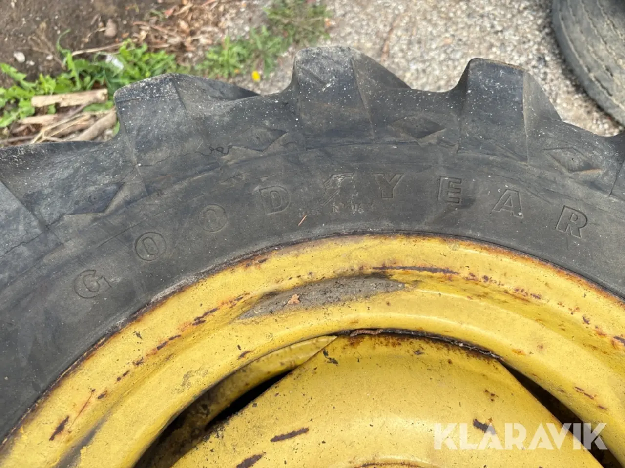 Billede 8 - Hjul til traktor Goodyear - 4 styk