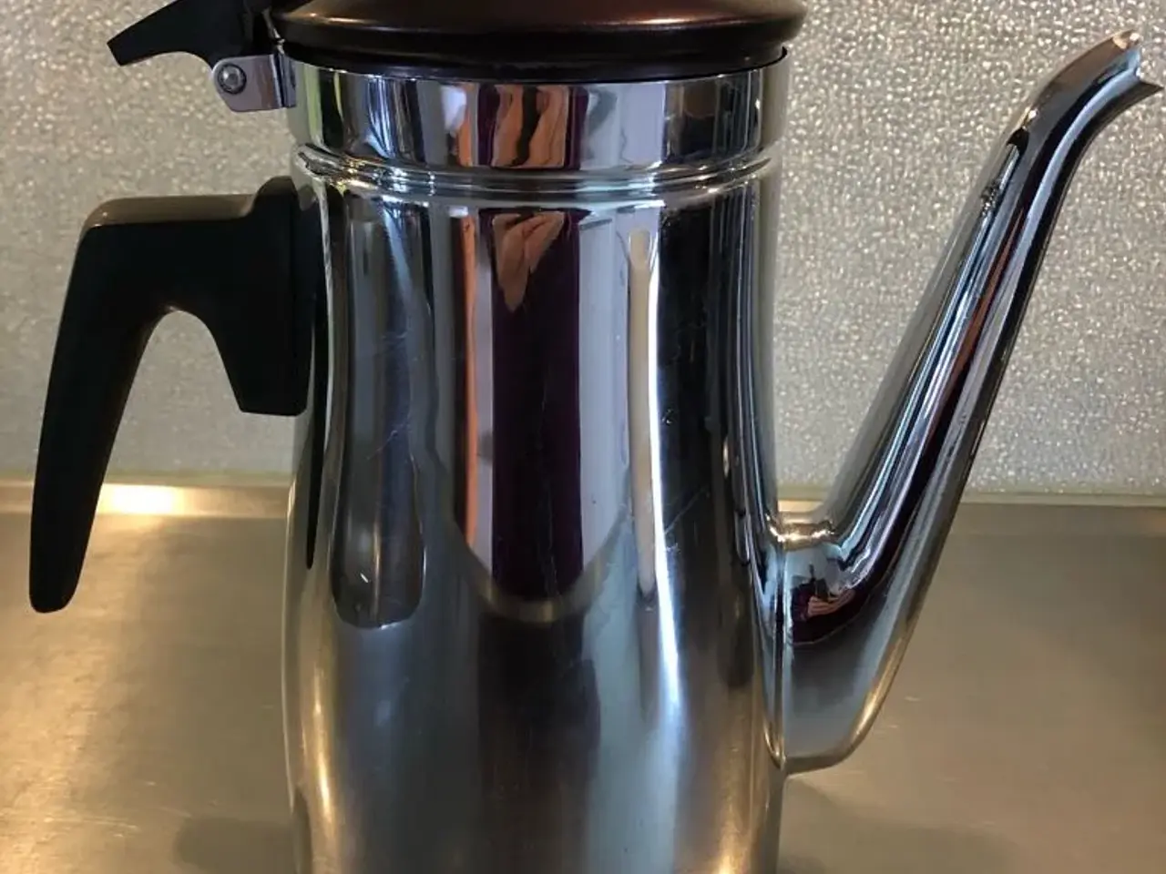 Billede 1 - Kaffekande med bakelithåndtag