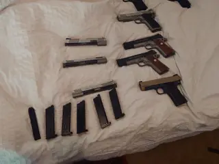 6 airsoft pistoler