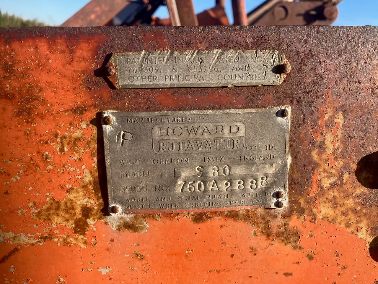 Billede 2 - Howard traktorfræser type S80