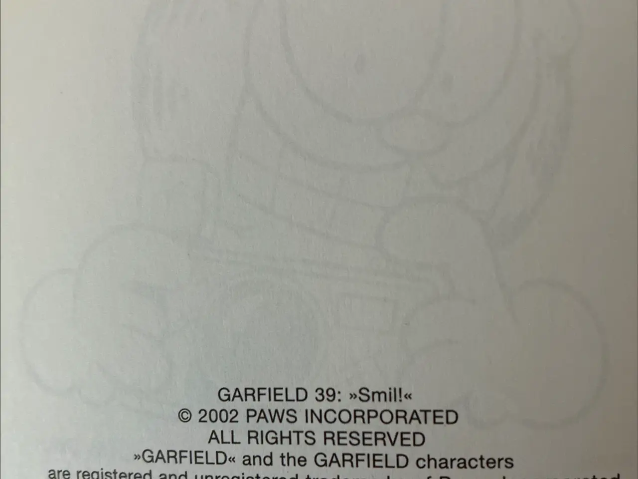Billede 2 - Garfield nr. 39 Smil