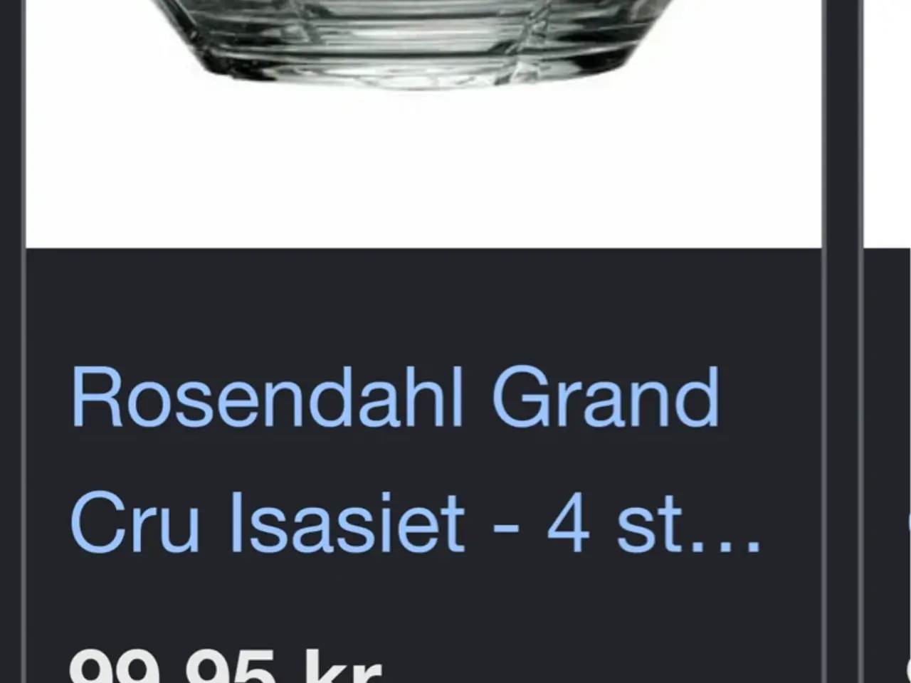 Billede 5 - Rosendahl skål glas