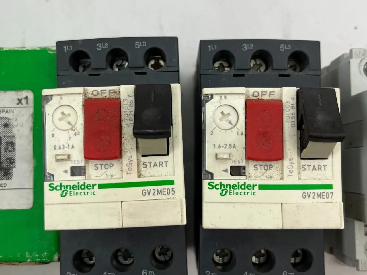 Billede 3 - Schneider Electric GV2ME05, GV2ME07 Motor Circuit