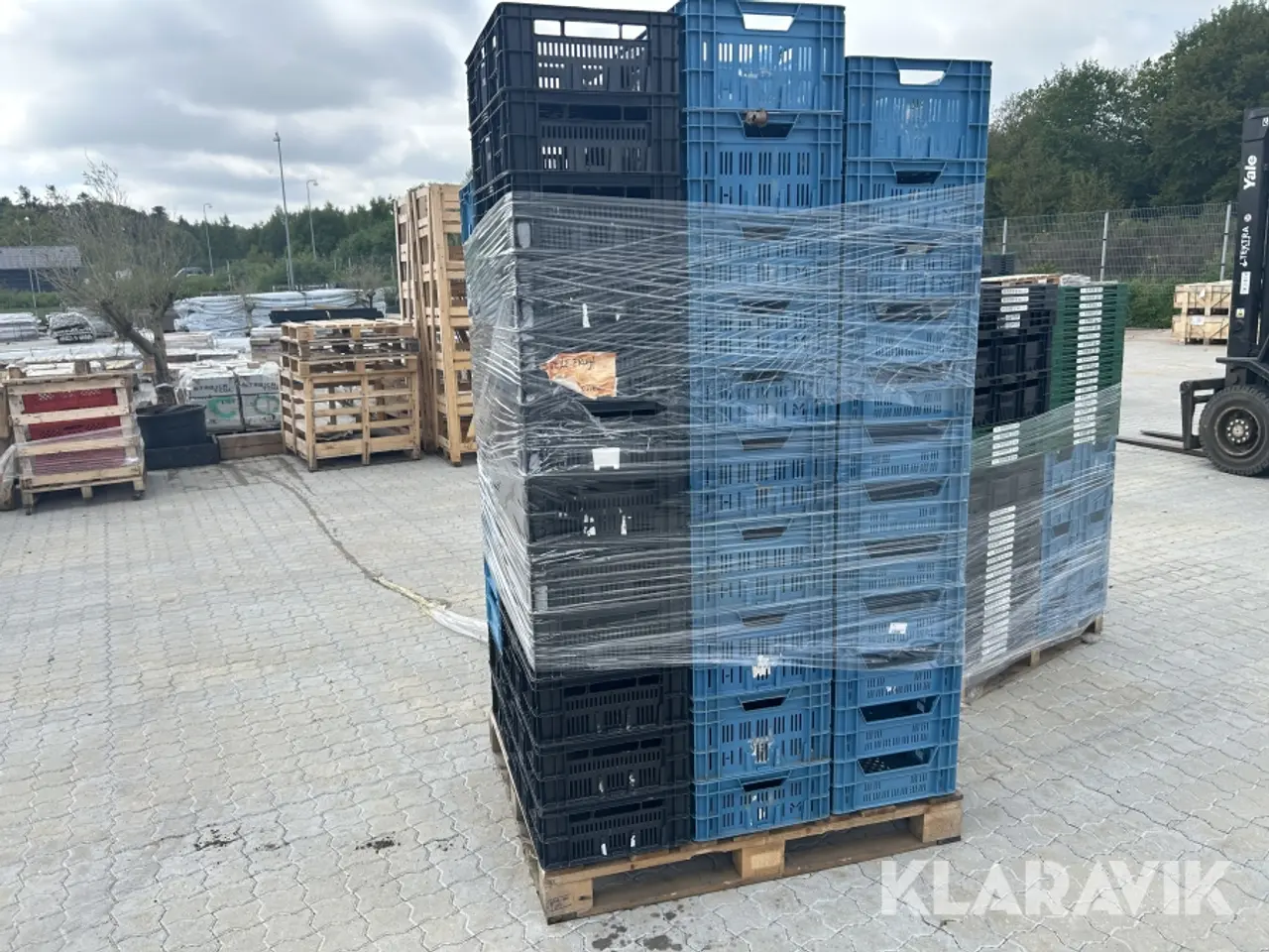Billede 1 - Plastkasser/Foldekurve ca 150 sttk