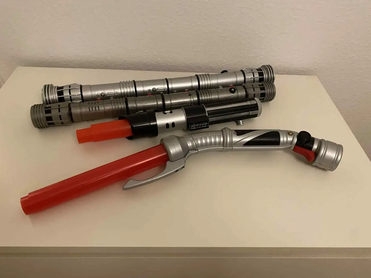 Billede 1 - Star Wars Red Lightsaber lot FLICK OUT Ikke testet