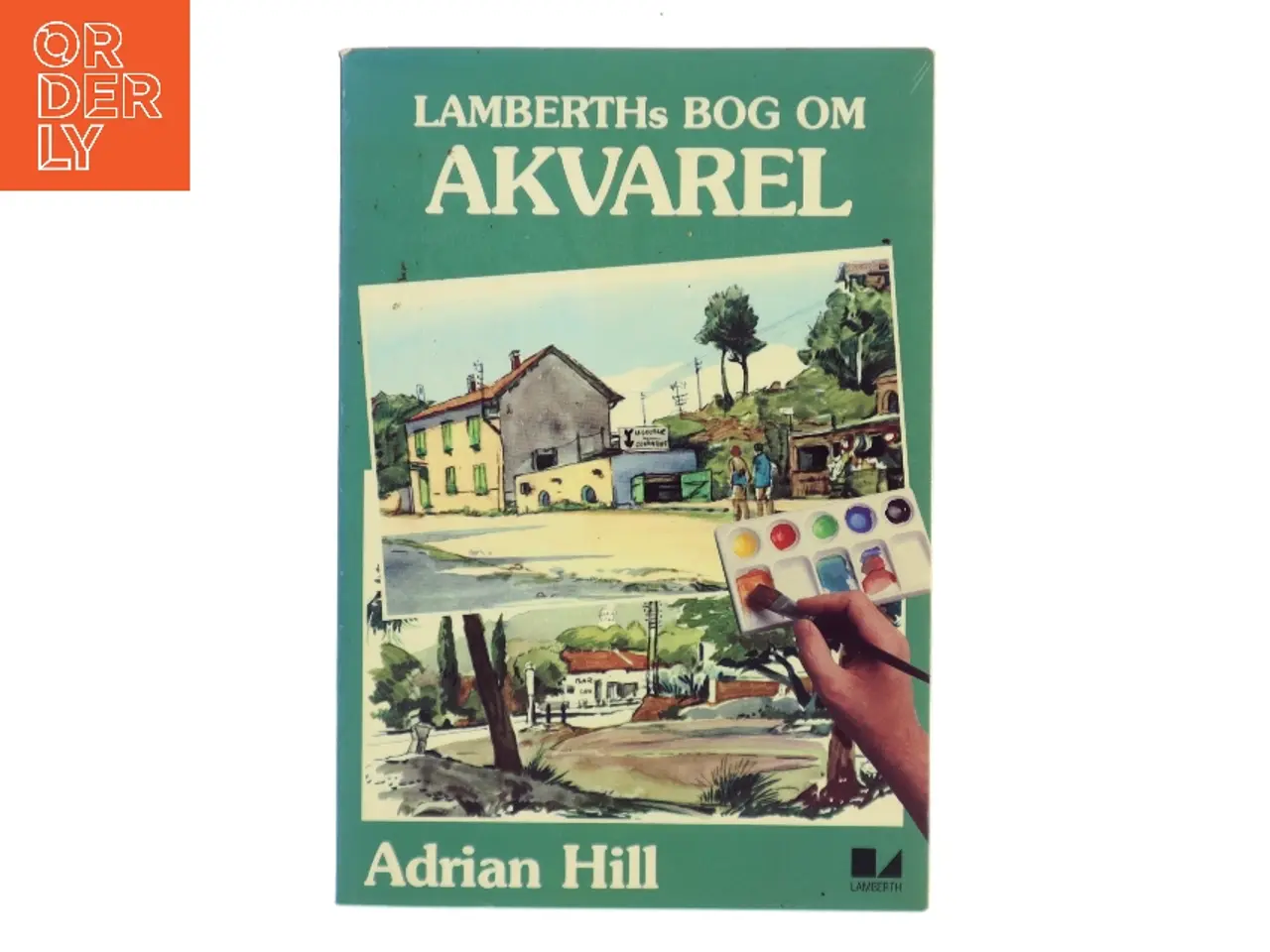 Billede 1 - Lamberths bog om akvarel af Adrian Hill (Bog)