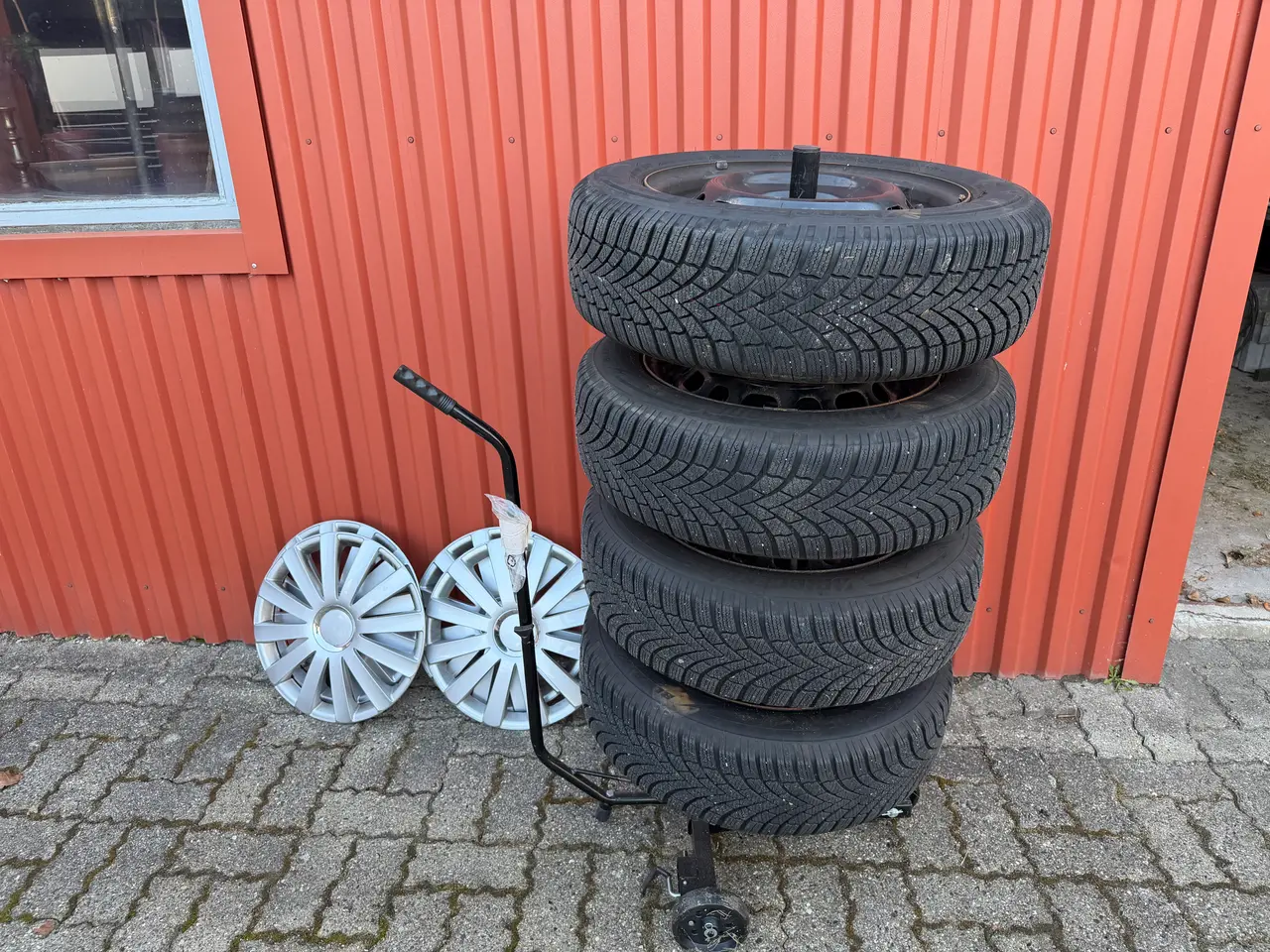 Billede 2 - 4 stk. Vinterhjul