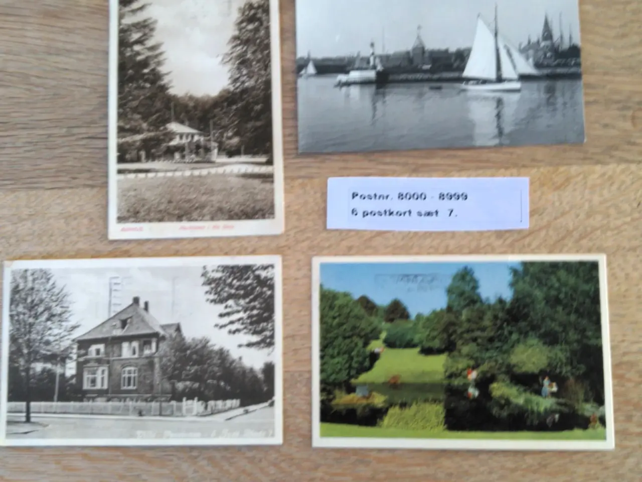 Billede 7 - 54 postkort by & egnskort postområde 8000 – 8990