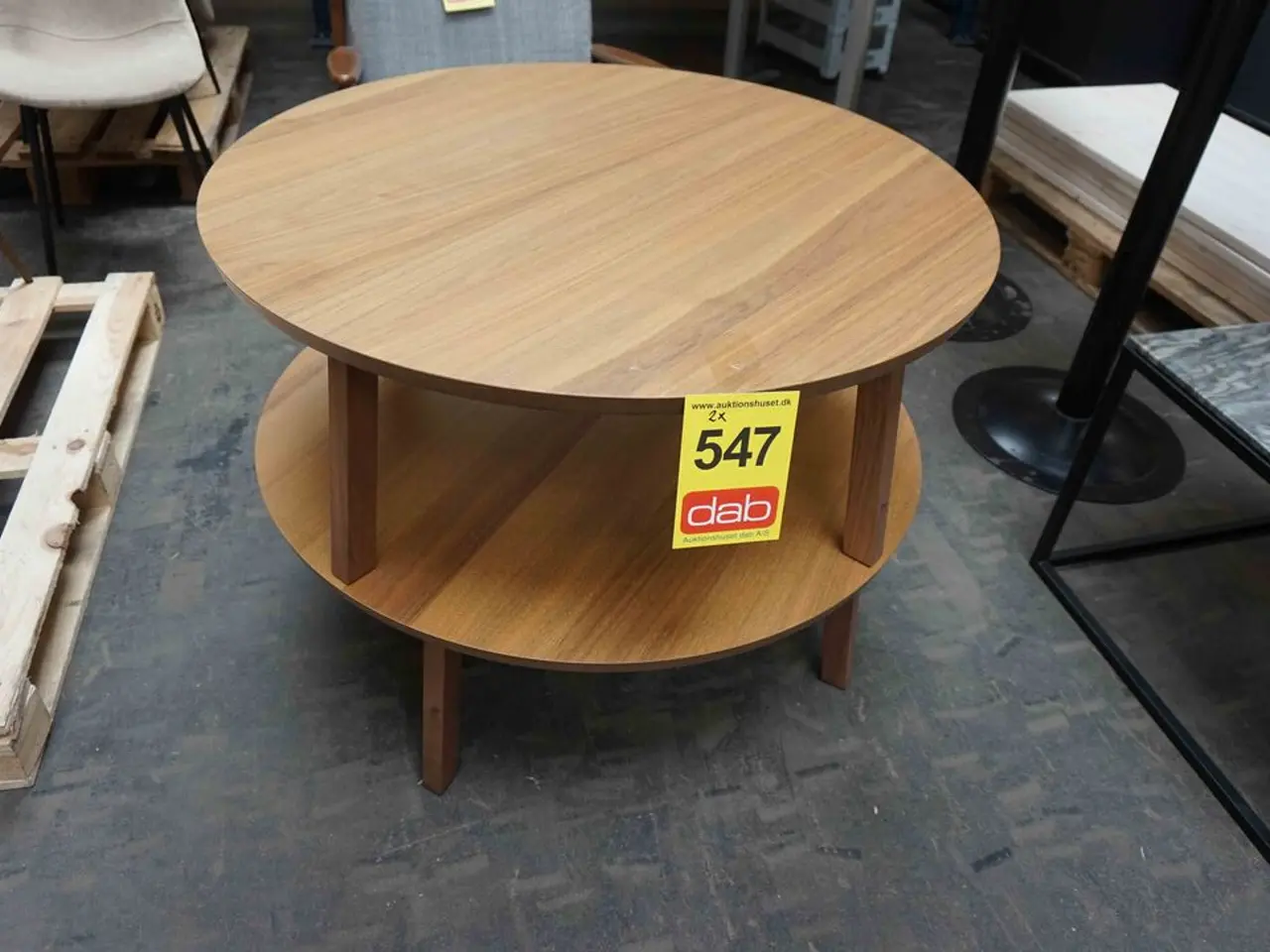 Billede 1 - 2 stk sofaborde Ø: 93 cm
