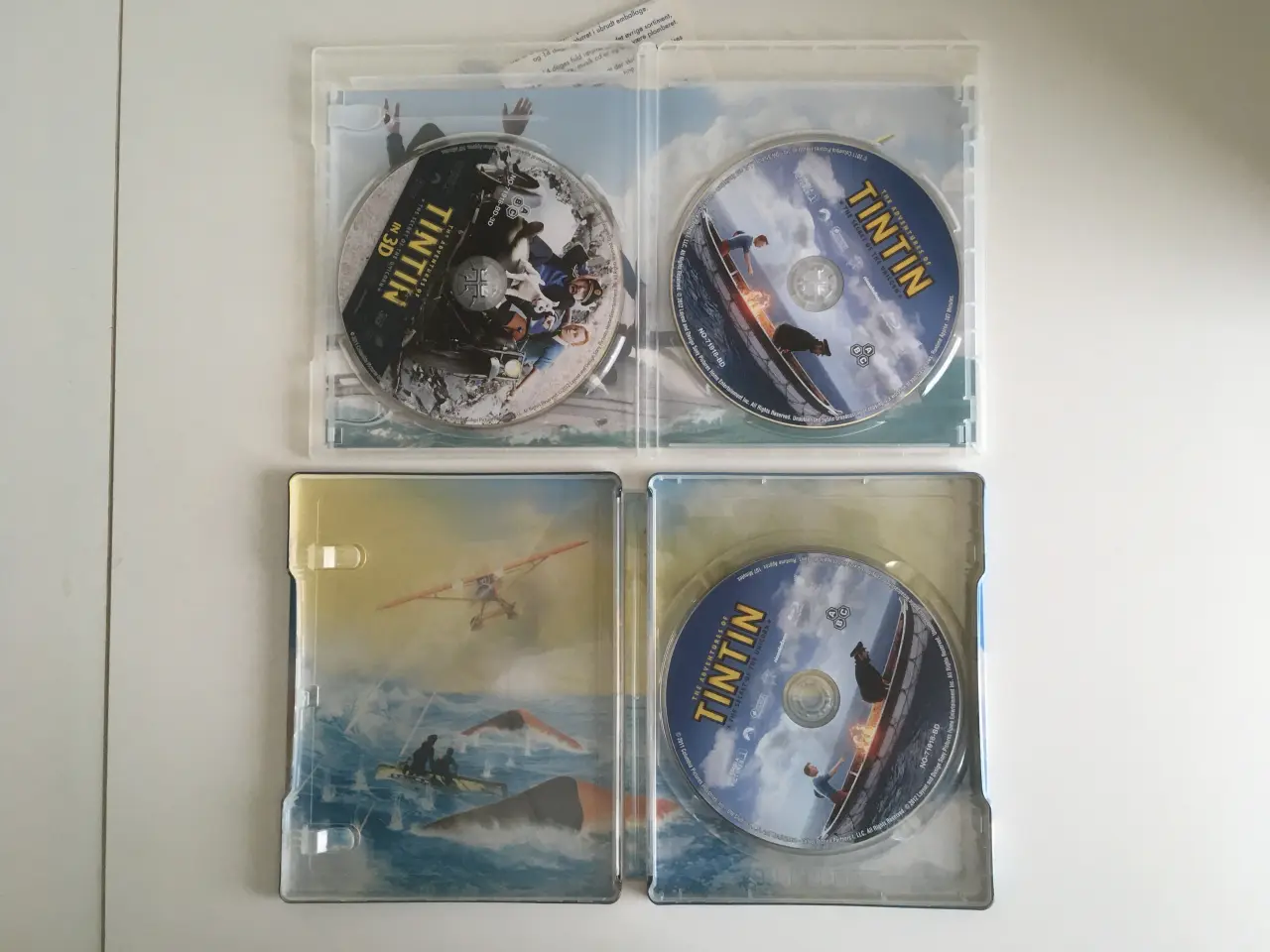 Billede 2 - tintin blu ray film