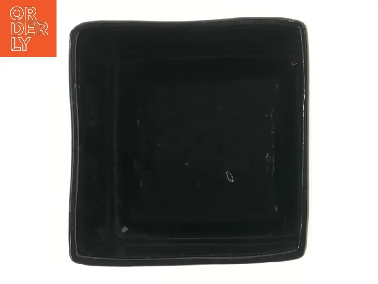Billede 2 - Sort keramik urtepotteskjuler (str. 14,5x14,5 cm)