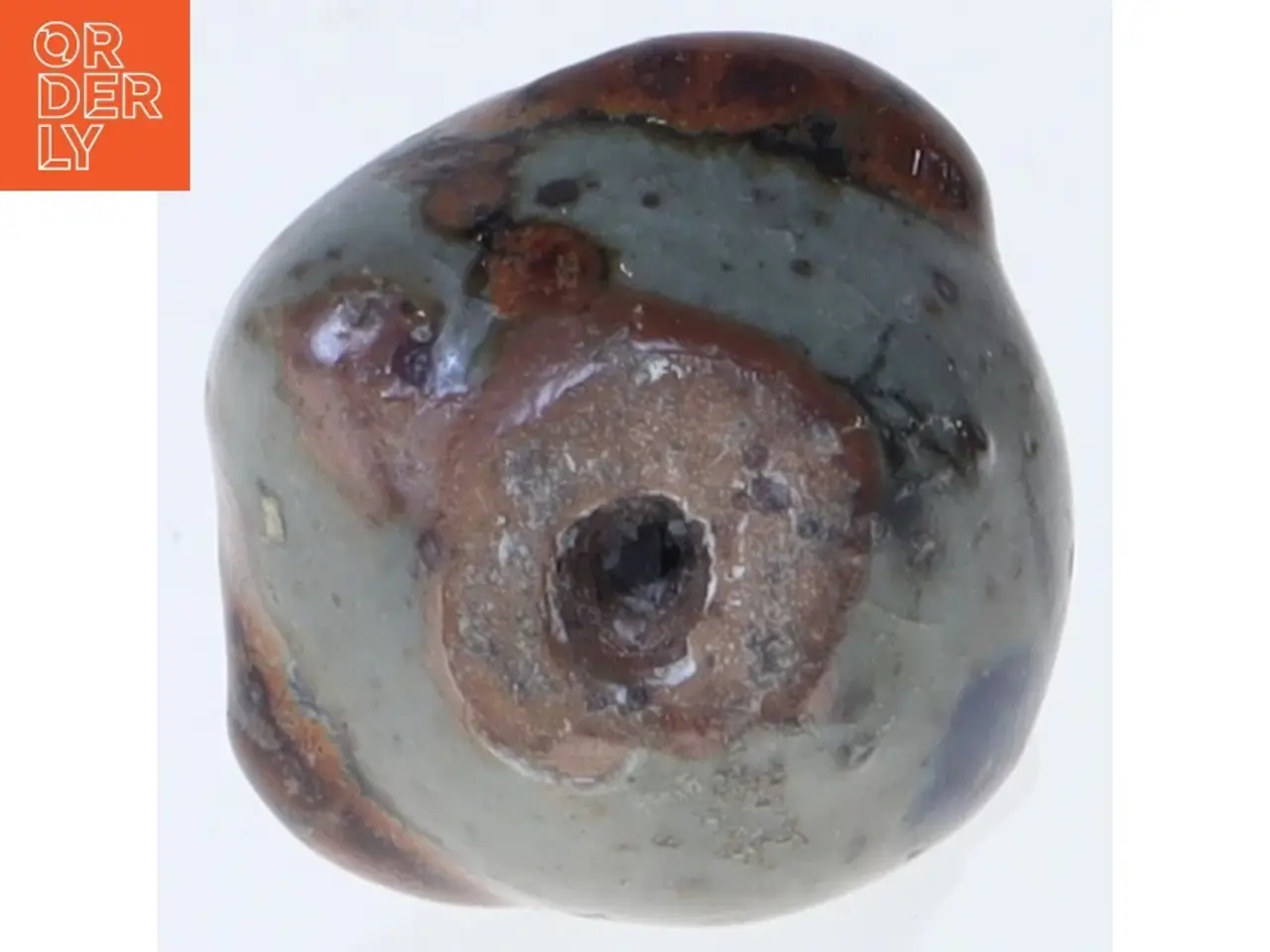 Billede 5 - Keramikskulptur af fugl (str. 5 cm)