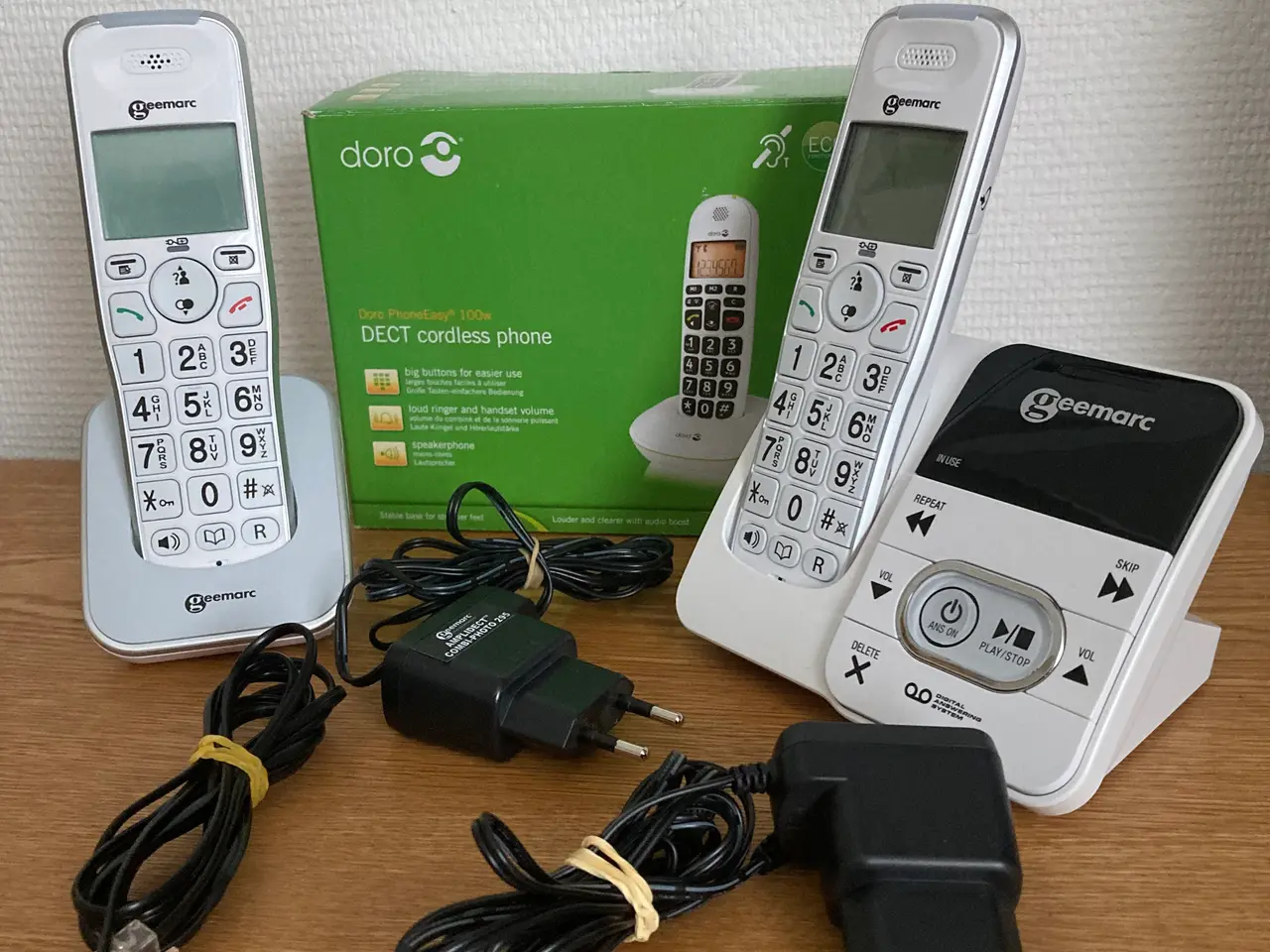 Billede 1 - Doro dobbelt telefon