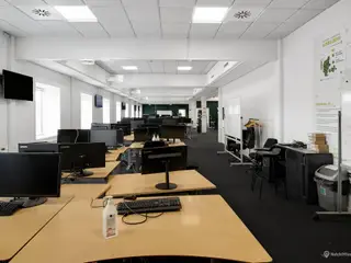 Velbeliggende kontorlokaler på 2.sal i Kolding centrum