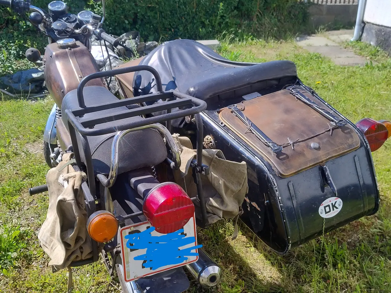 Billede 3 - Veteran MZ ETZ 250 med sidevogn