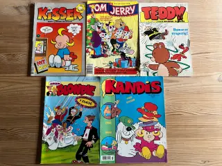 Kisser, Tom & Jerry, Teddy, Blondie og Kandis m.fl