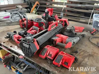Lot med værktøj Milwaukee Fuel - 8 styk