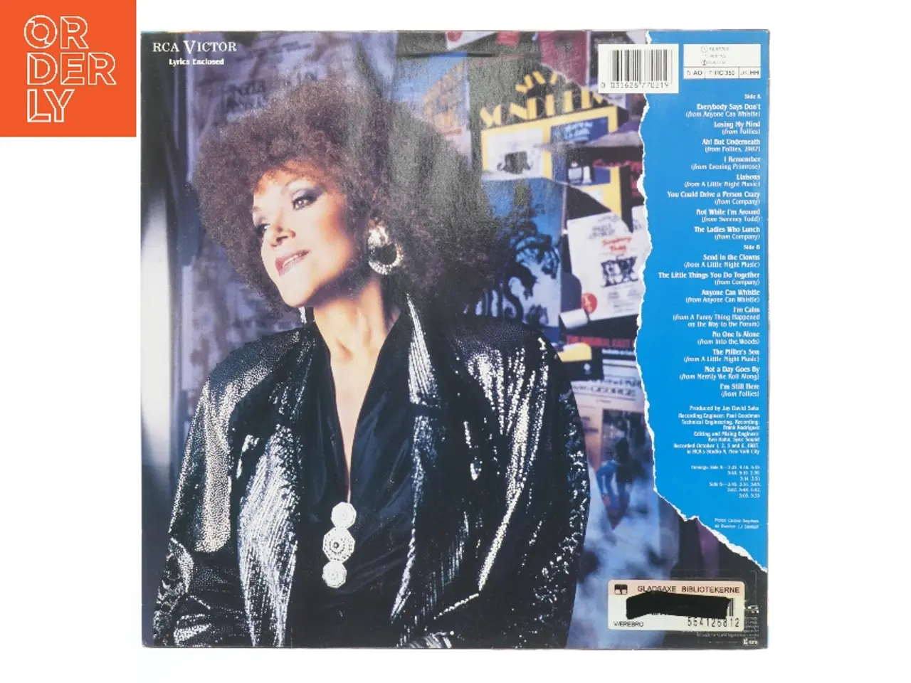 Billede 2 - Cleo Laine Sings Sondheim LP