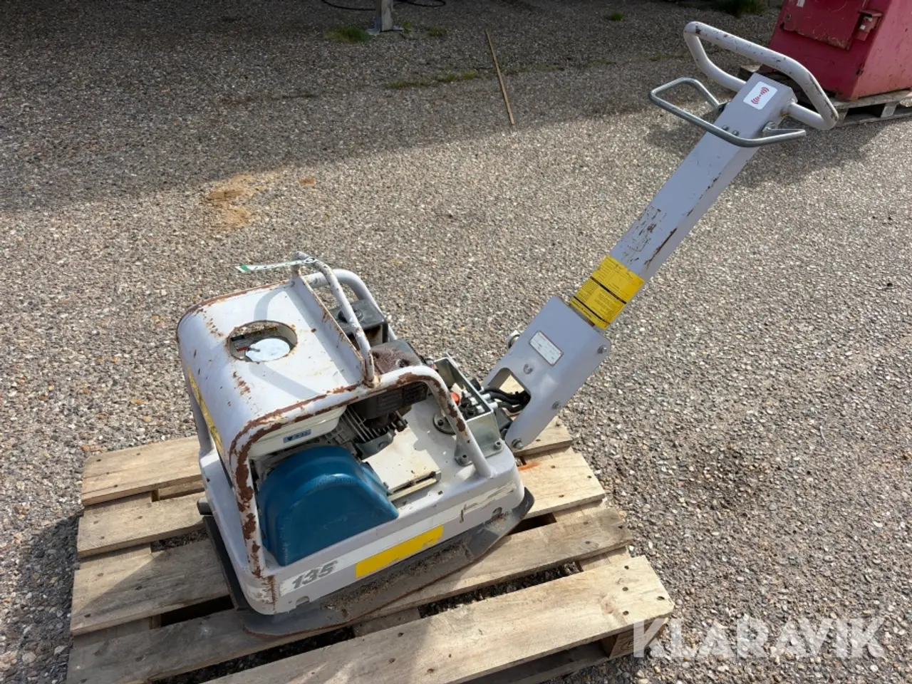 Billede 1 - Pladevibrator Swepac FB 135 - 1 styk