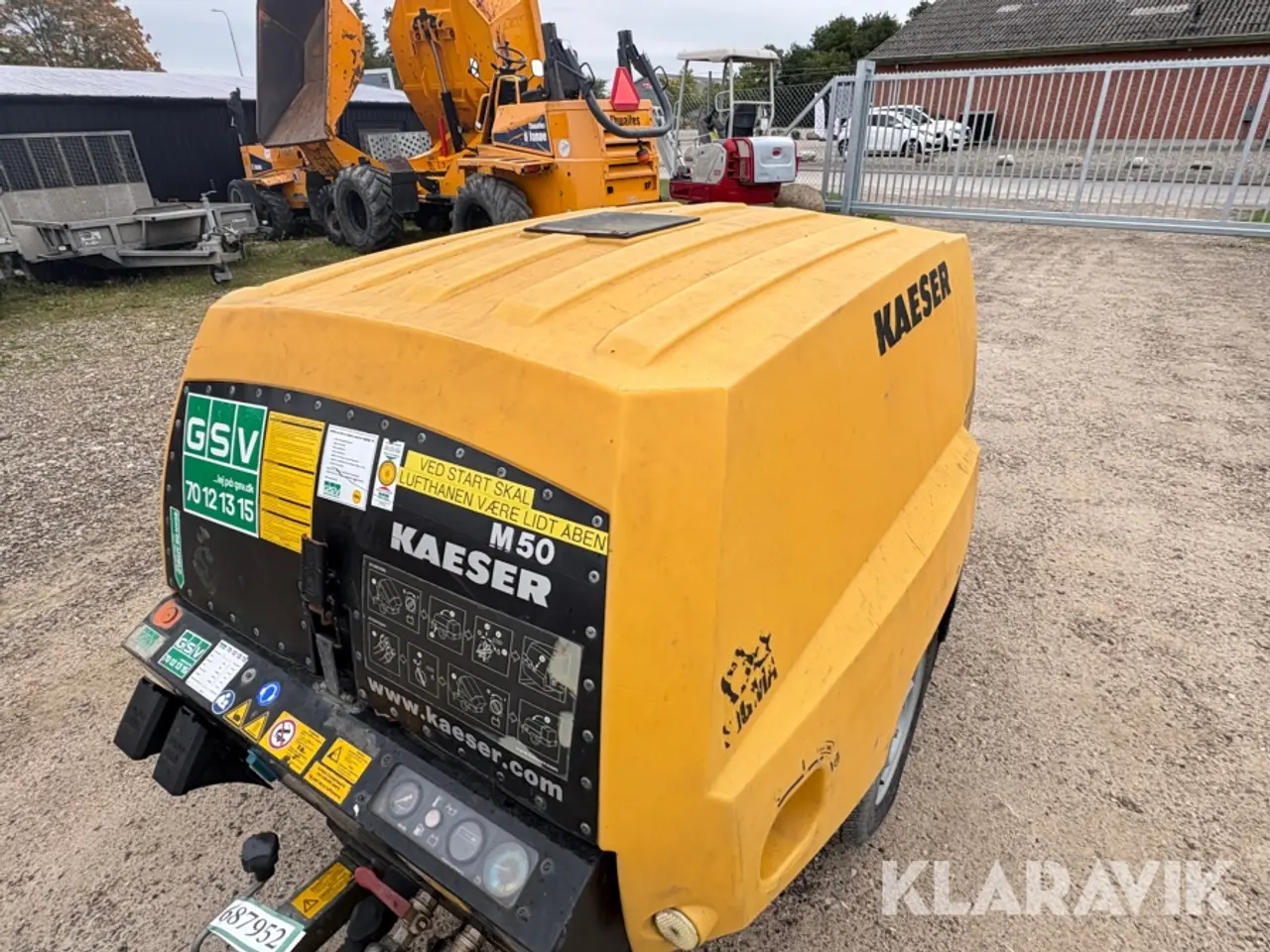 Billede 11 - Mobil kompressor Kaeser M50 mobilair