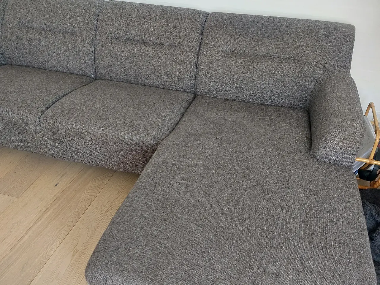 Billede 3 - Grå chaiselong sofa 