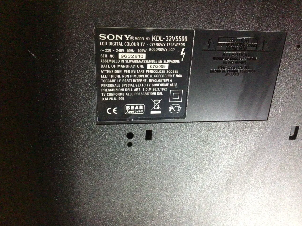 Billede 5 - ((( Sony Bravia LCD TV 32” )))