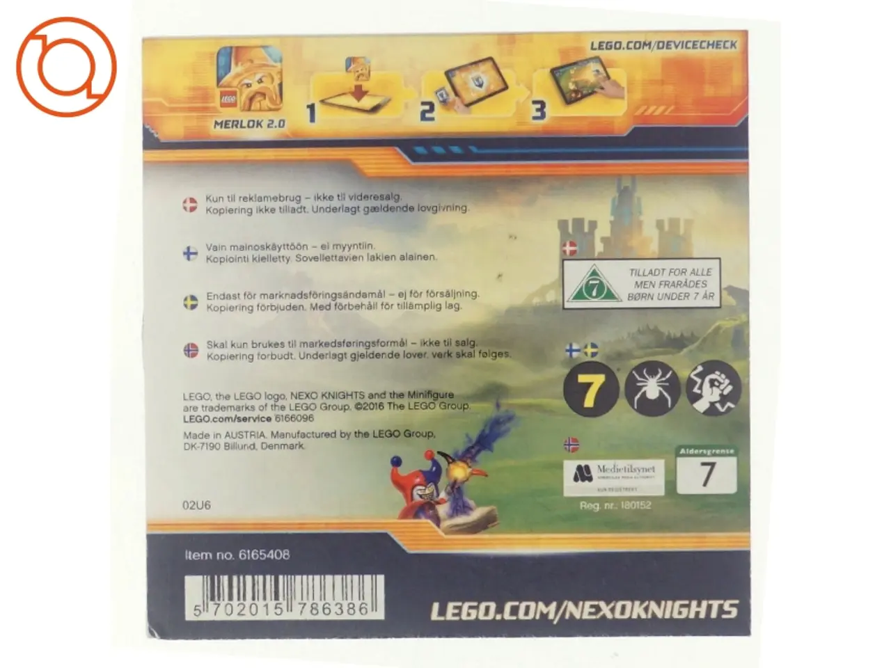 Billede 3 - Nexo Knights, 2016 ep.1-2 fra Lego