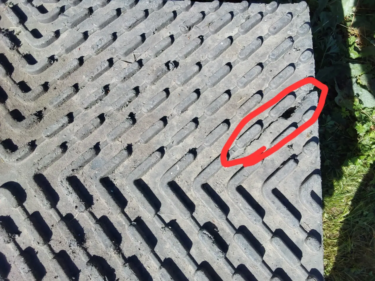 Billede 3 - TDJ Mats uden huller. Mudder- og ridebanemåtter.