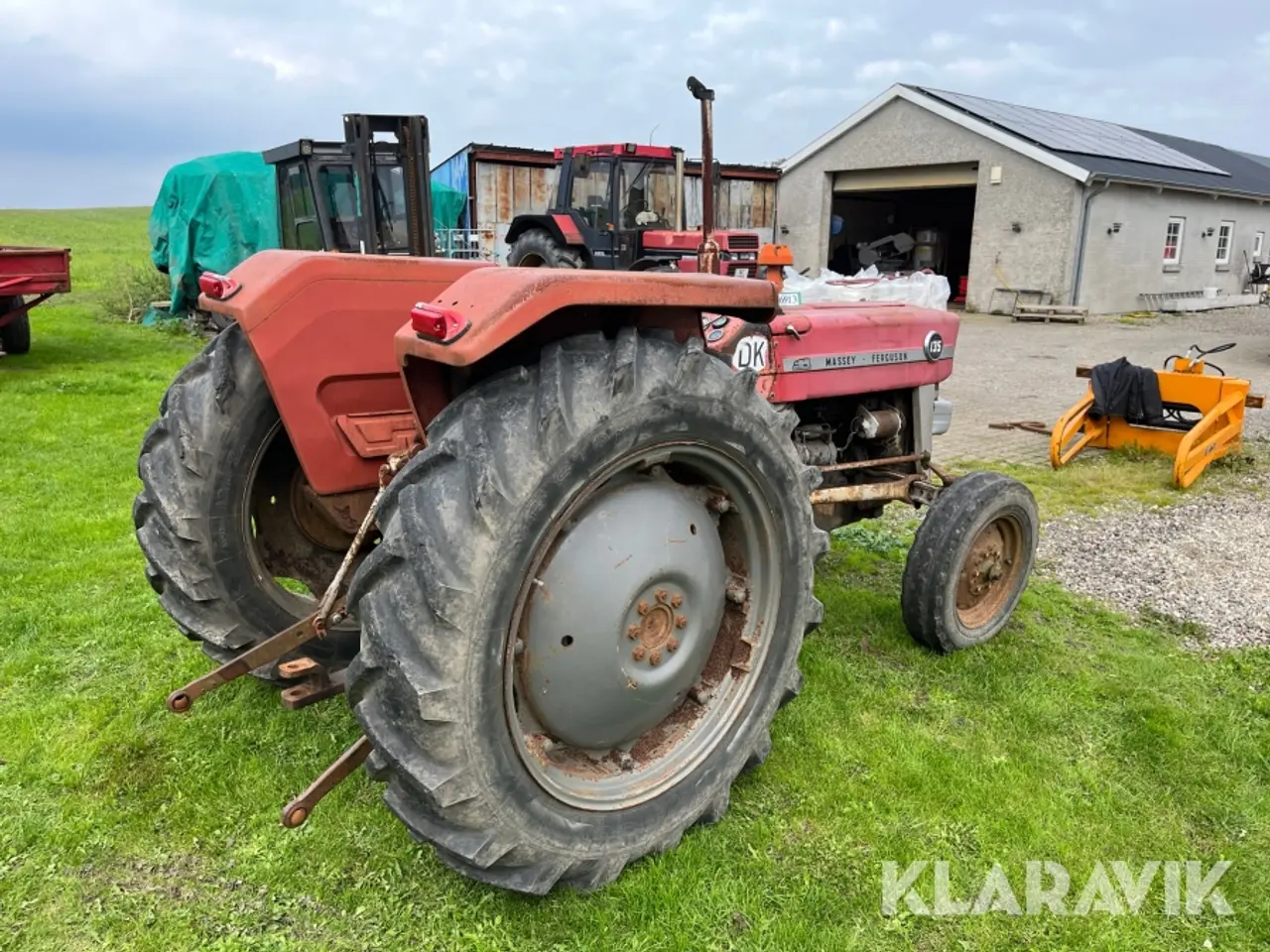 Billede 3 - Veterantraktor Massey Ferguson 135