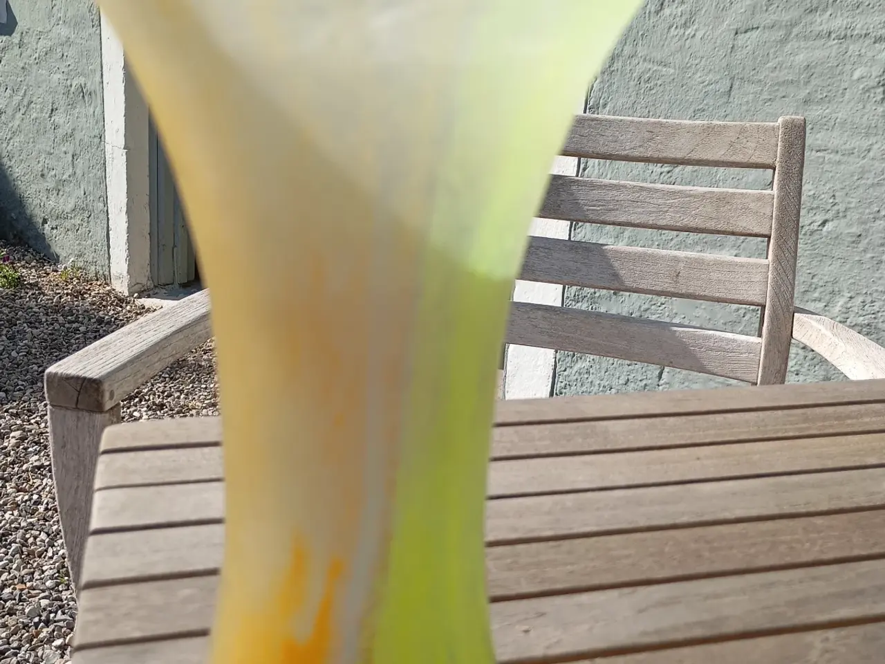 Billede 3 - Kulørt vase fra glaspusteri 