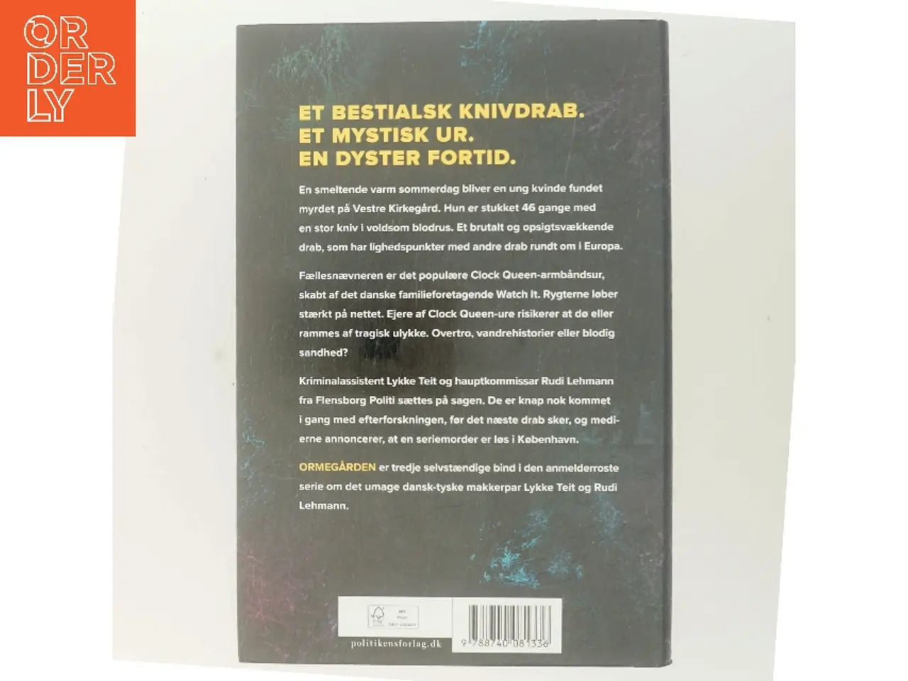 Billede 3 - Ormegården : krimi af Dennis Jürgensen (Bog)
