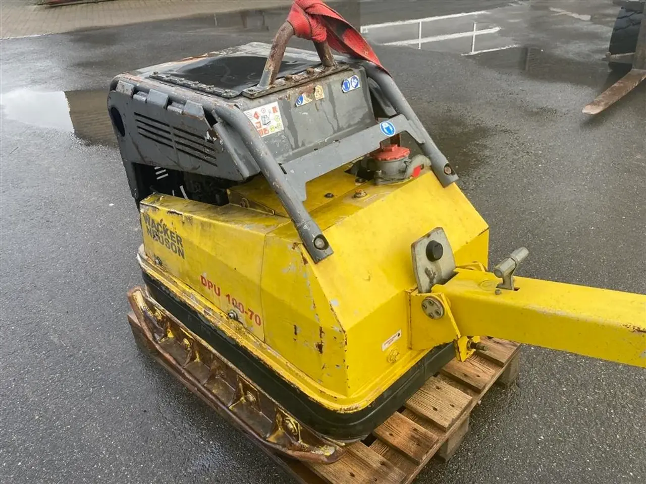 Billede 10 - Wacker DPU 100 - 70 750 kg pladevibrator med frem bak