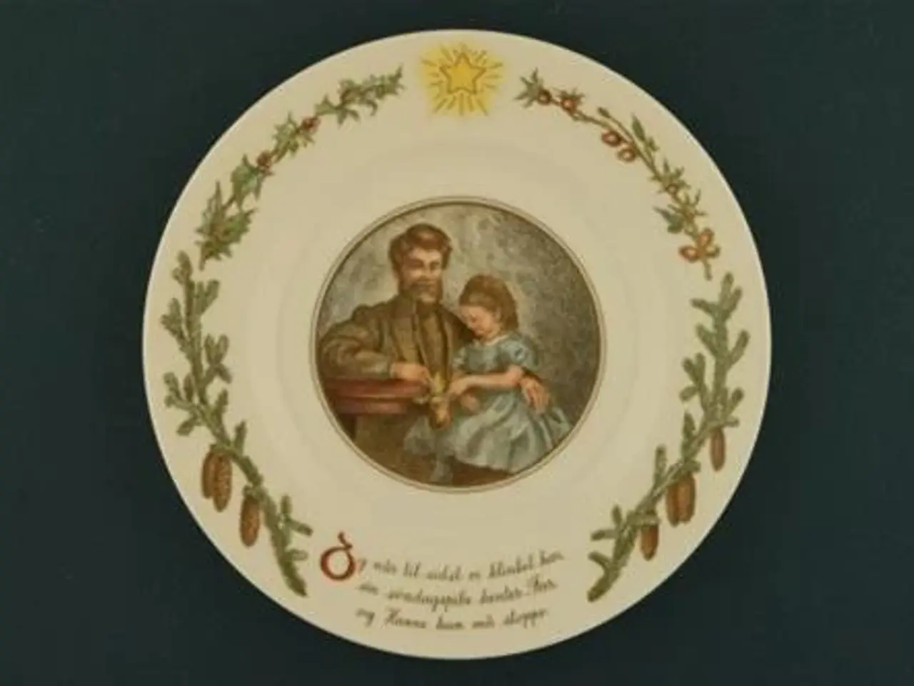 Billede 1 - Peters Jul Tallerken 18 cm. Nr. 7 - Royal Copenhagen