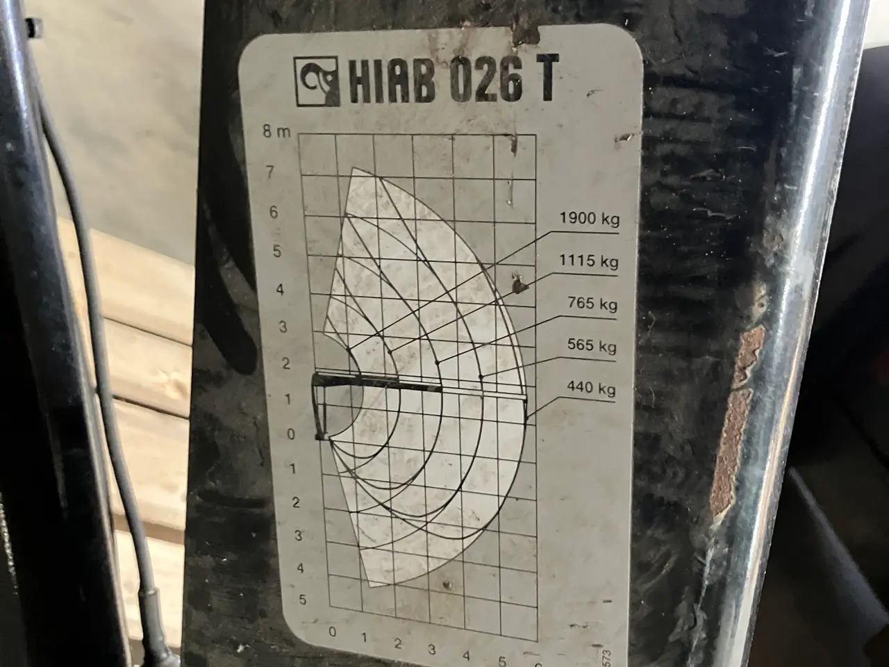 Billede 4 - HIAB Kran 2,6 Tons