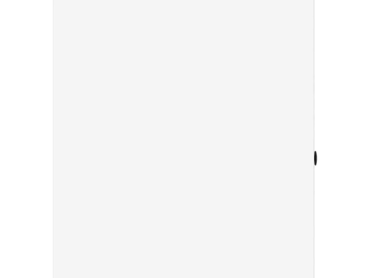 Billede 6 - Printerstativ med hjul - 60 × 50 × 67 cm, hvid