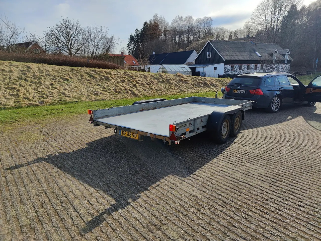 Billede 2 - Nyrenoveret og nysynet 2500kg multitrailer