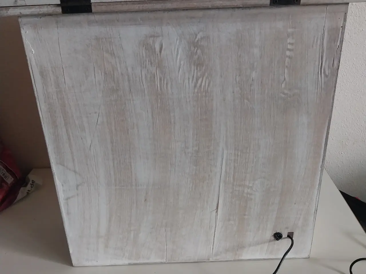 Billede 5 - Kasse med lys. 52 x 43 x 19 cm