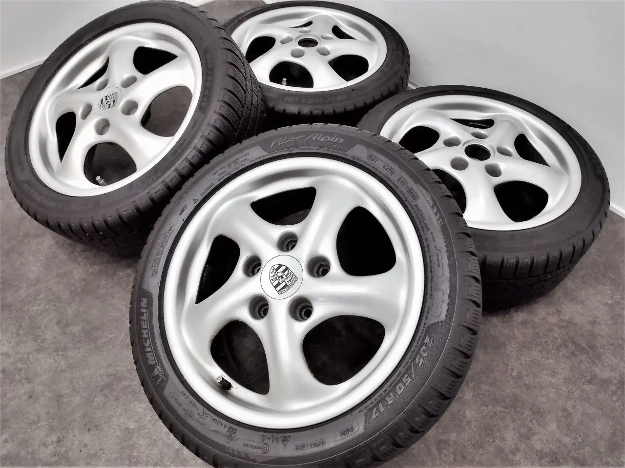 Billede 2 - 5x130 17" ET50/55 PORSCHE vintersæt