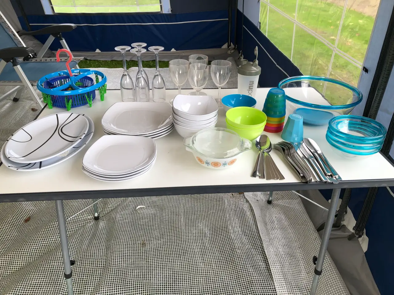 Billede 1 - Camping, diverse køkken udstyr.