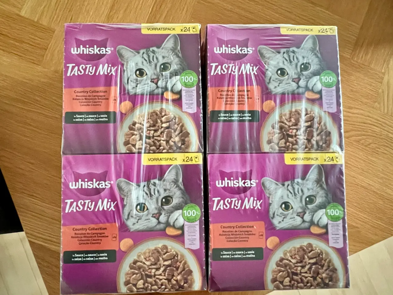 Billede 1 - 96 x Whiskas Vådfoder til Killing