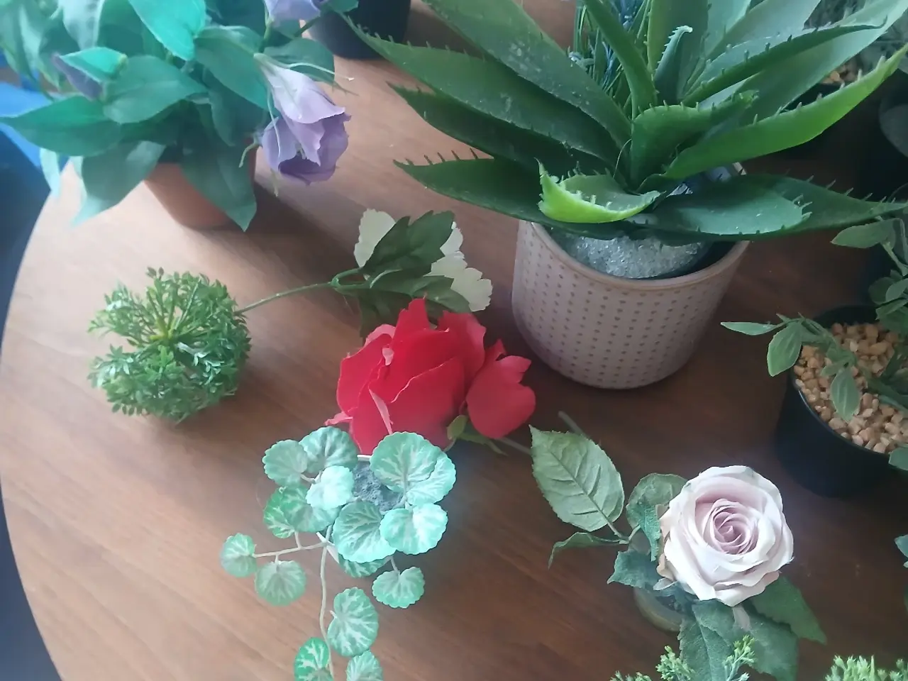 Billede 4 - Fake blomster mange